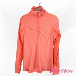 Champion Women’s Semi-Fitted Athletic Top Thumb Holes Sz M